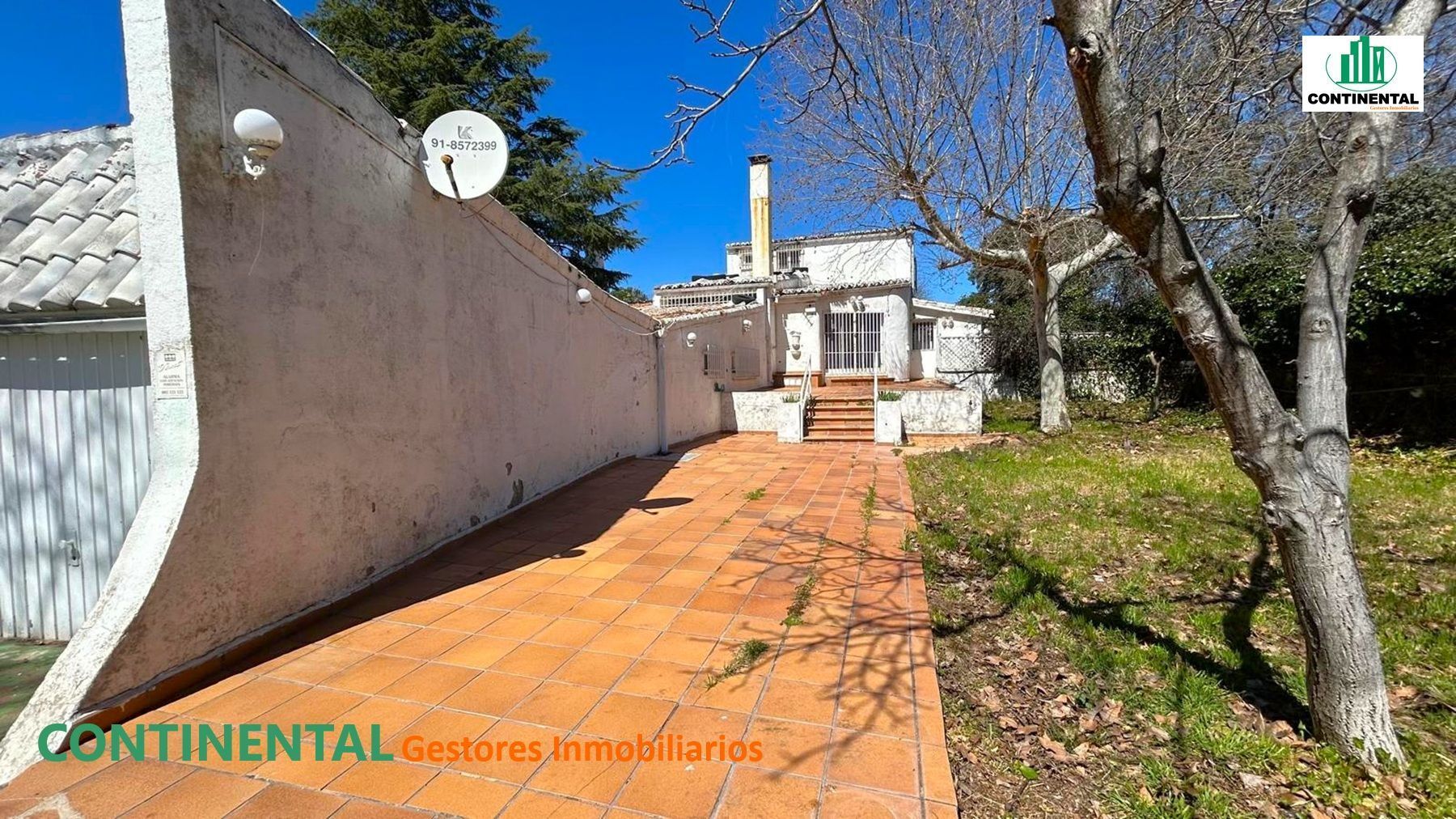 Exterior view of House or chalet for sale in Alpedrete  with Heating, Private garden and Swimming Pool