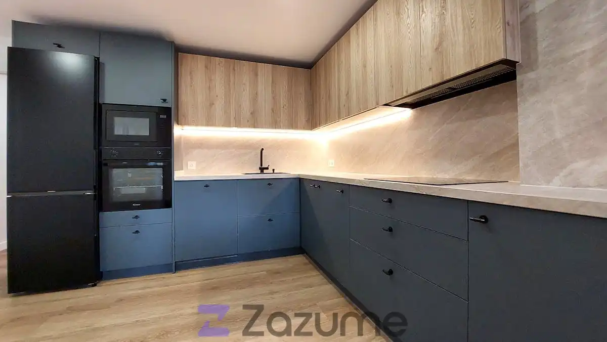 Cocina de Piso de alquiler en Collado Villalba con Calefacción, Parquet y Terraza