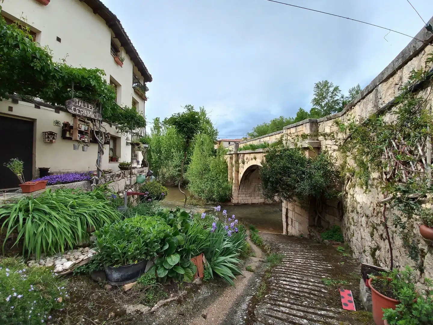 Jardín de Finca rústica en venta en Covarrubias con Jardín privado y Trastero