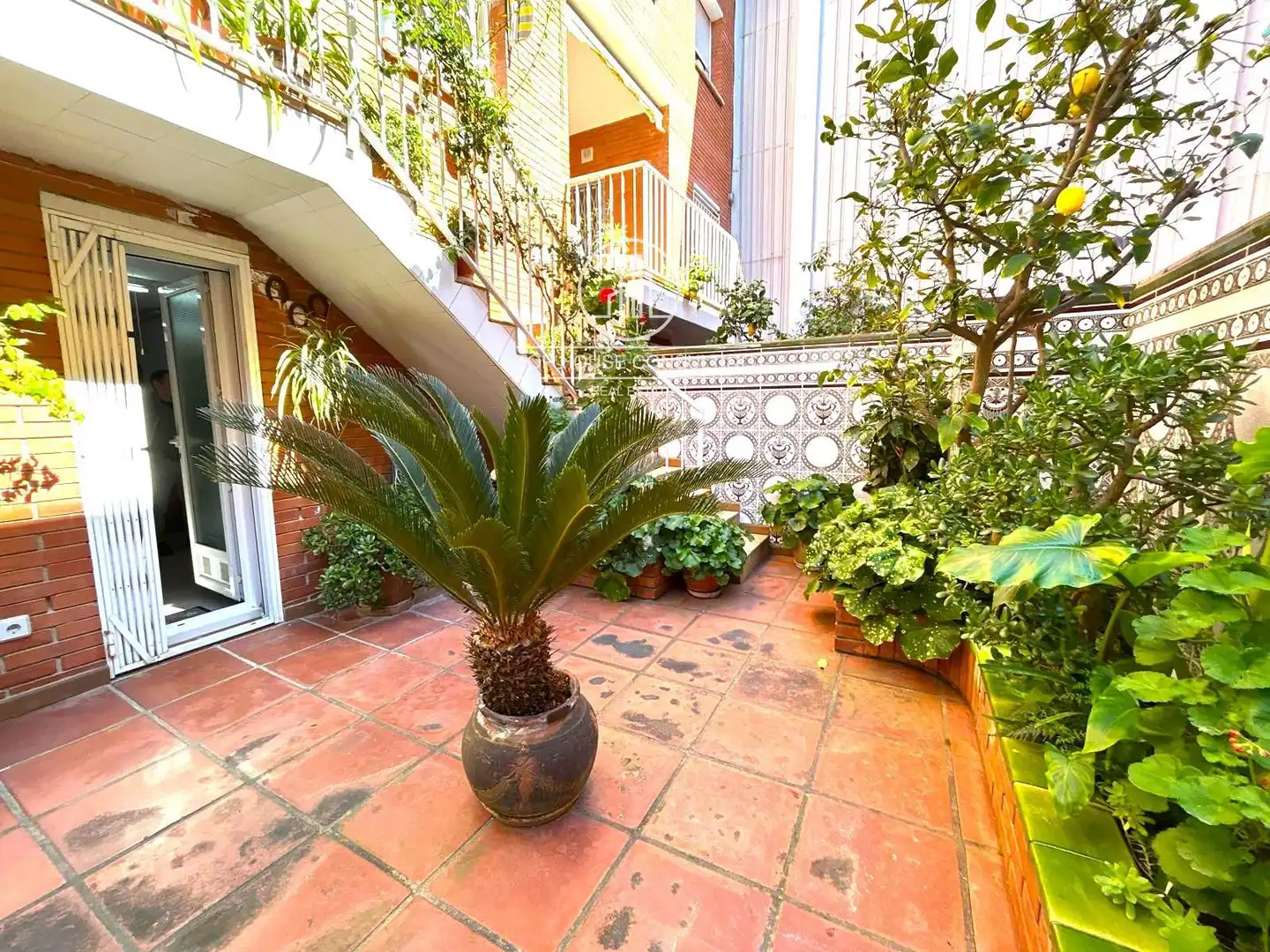 Garten von Einfamilien-Reihenhaus zum Verkauf in Arenys de Mar mit Heizung und Terrasse