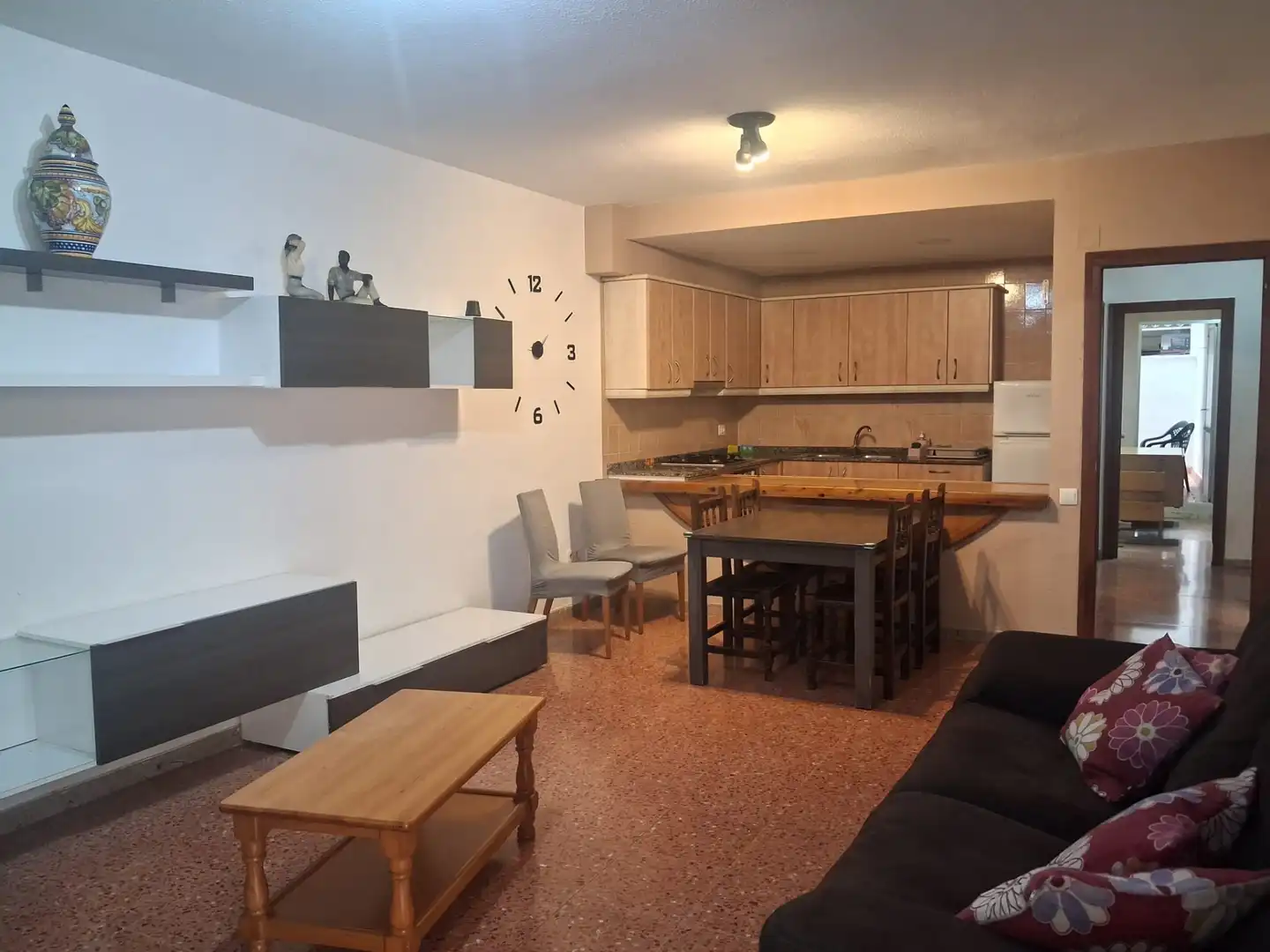 Kitchen of Flat for rent in Benicarló  with Terrace and Furnished