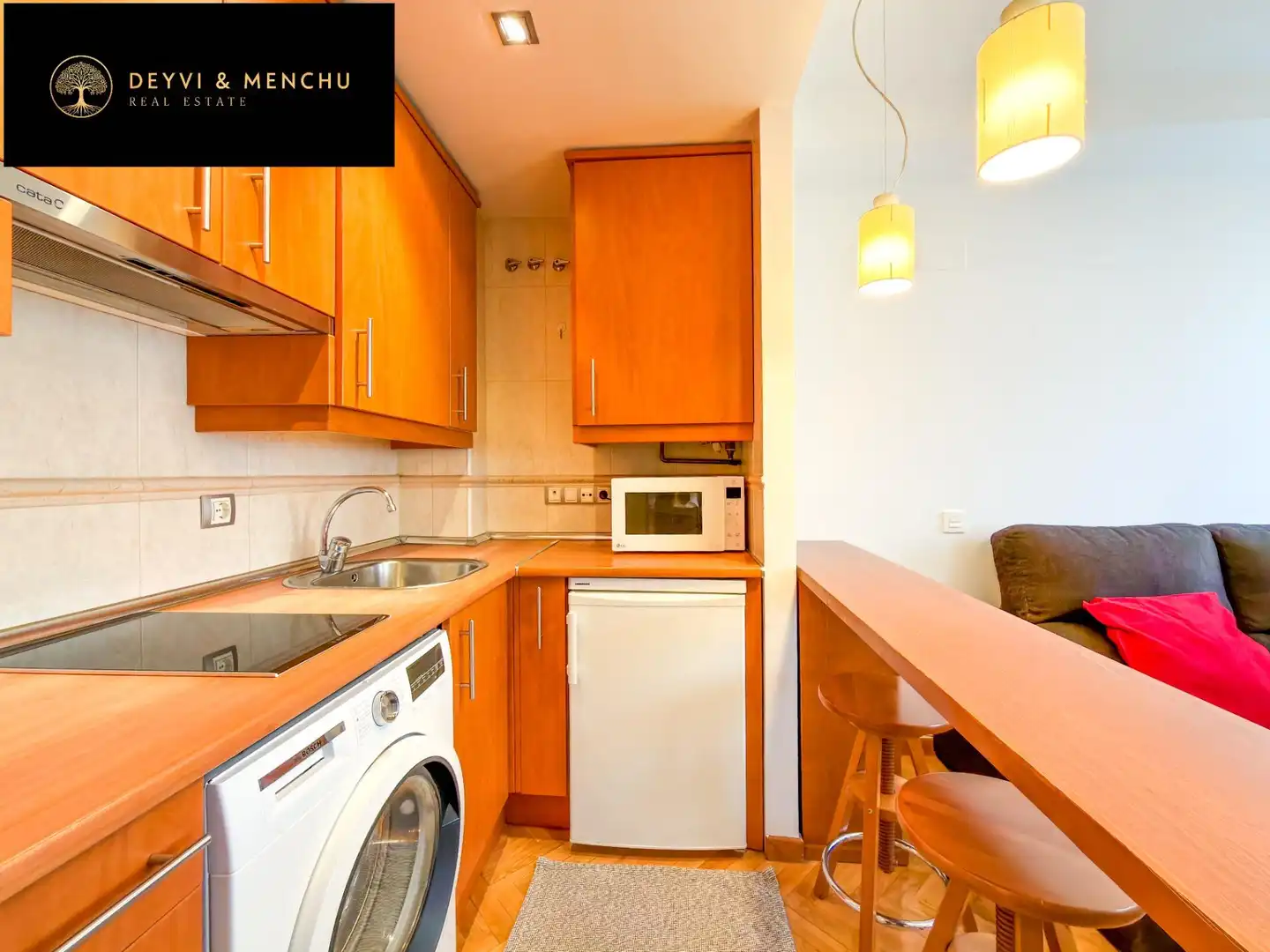 Kitchen of Flat for sale in Madrid  with Air Conditioner, Heating and Storage room