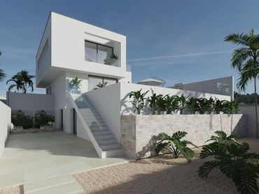 Chalet con balcón en venta en Rojales