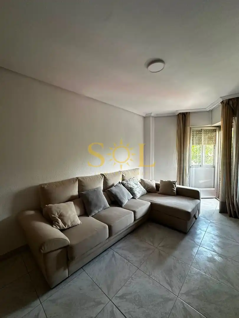 Wohnzimmer von Wohnung zum Verkauf in León Capital  mit Parkett, Terrasse und Möbliert