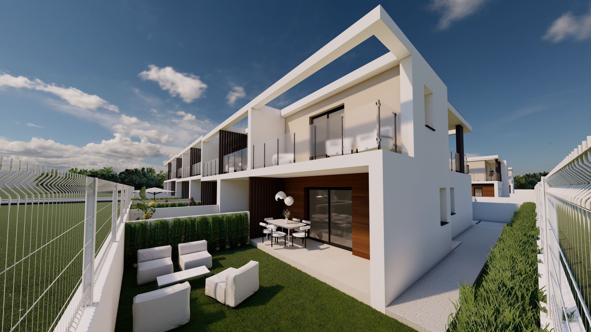 Terraza de Casa adosada en venta en Sagra con Aire acondicionado y Piscina comunitaria