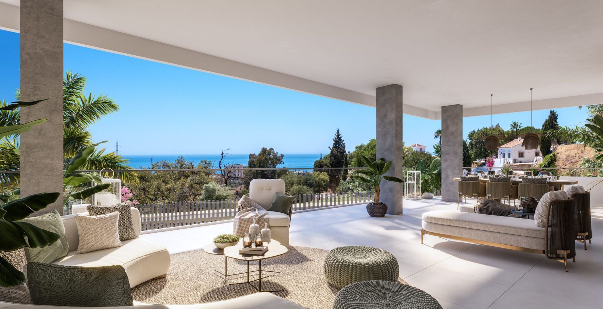 Terrace of Flat for sale in Marbella  with Air Conditioner, Heating and Terrace