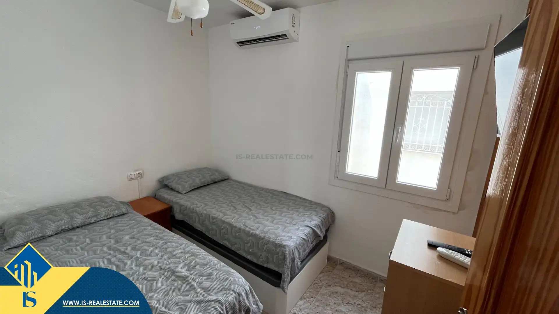 Bedroom of Flat for rent in Orihuela  with Air Conditioner, Terrace and Furnished
