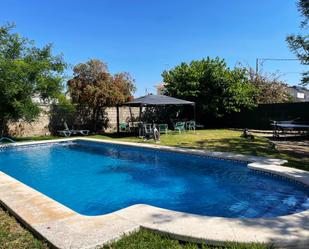 Swimming pool of Single-family semi-detached for sale in Vinaròs  with Air Conditioner, Heating and Private garden