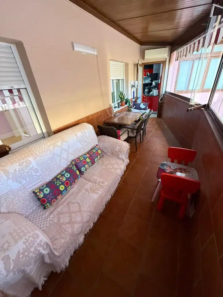 Wohnzimmer von Wohnung zum Verkauf in Málaga mit Klimaanlage und Terrasse