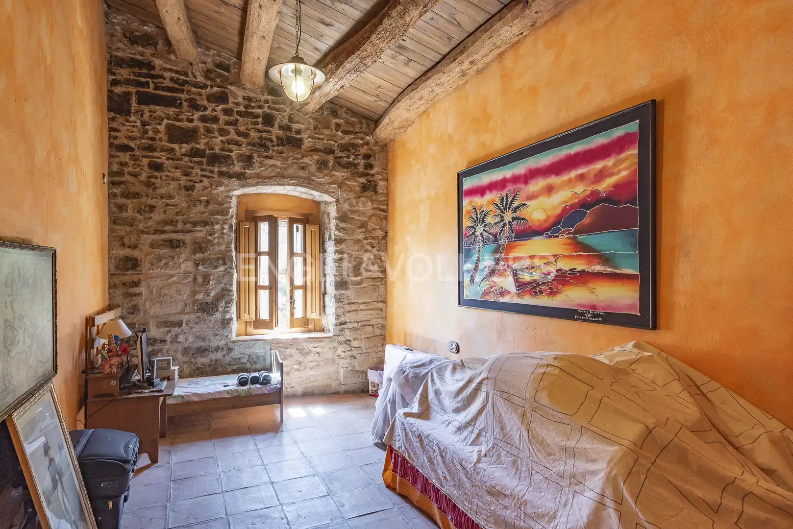 Bedroom of Country homes for sale in Castellbell i el Vilar  with Heating, Private garden and Swimming Pool