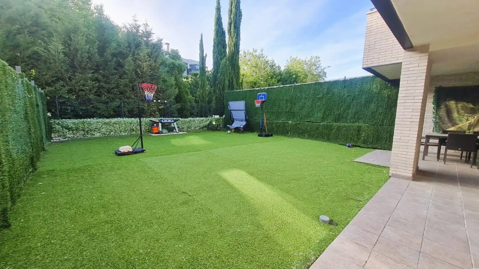Terraza de Casa o chalet en venta en Valladolid con Calefacción, Jardín privado y Terraza