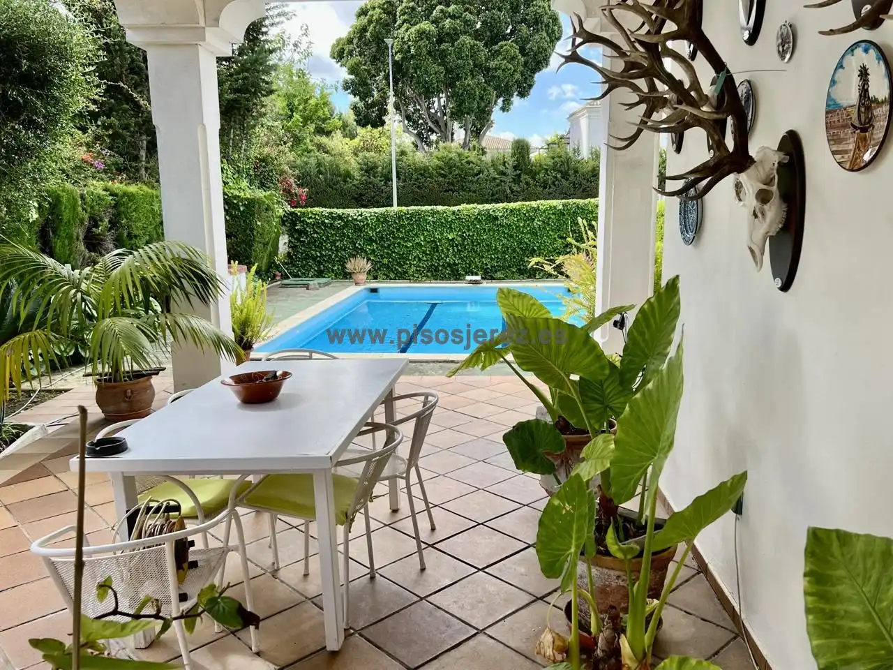 Exterior view of Houses for sale in Jerez de la Frontera