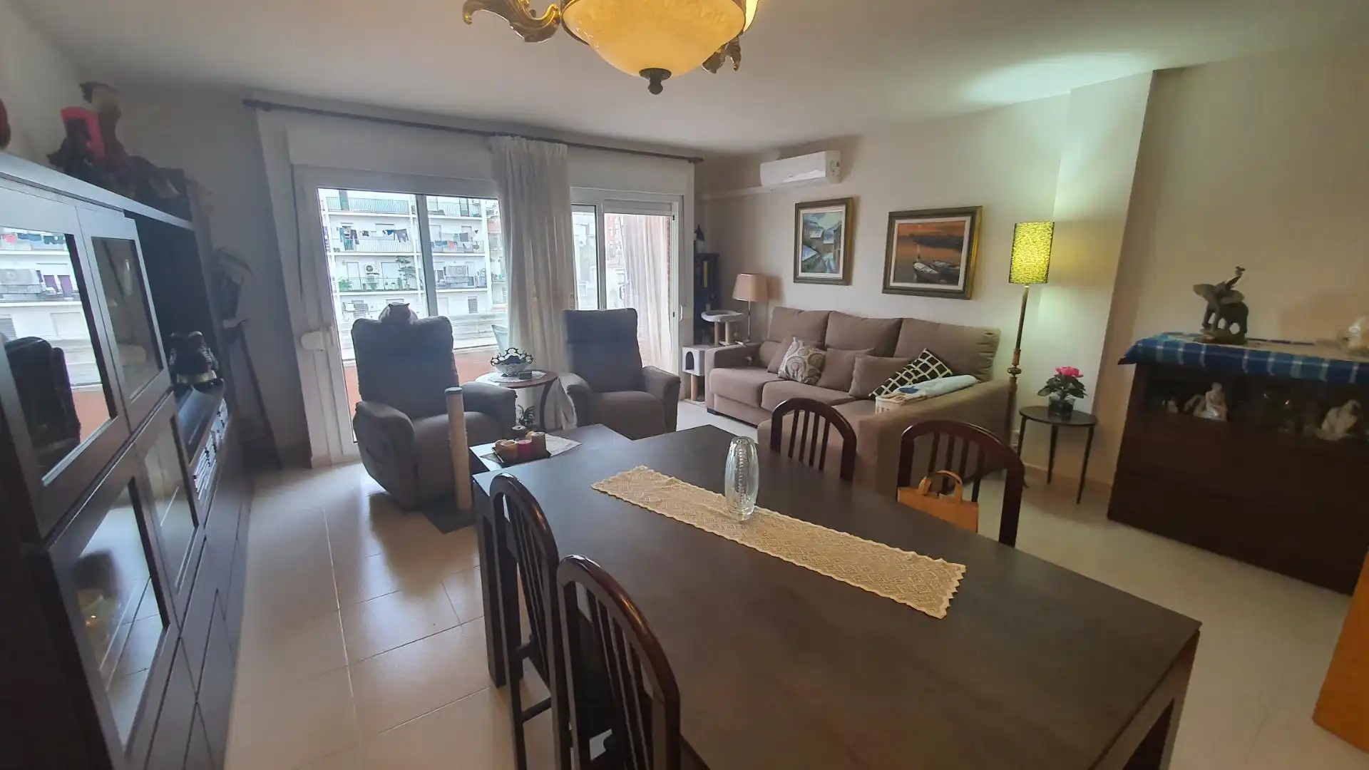 Living room of Flat for sale in Canet de Mar  with Air Conditioner