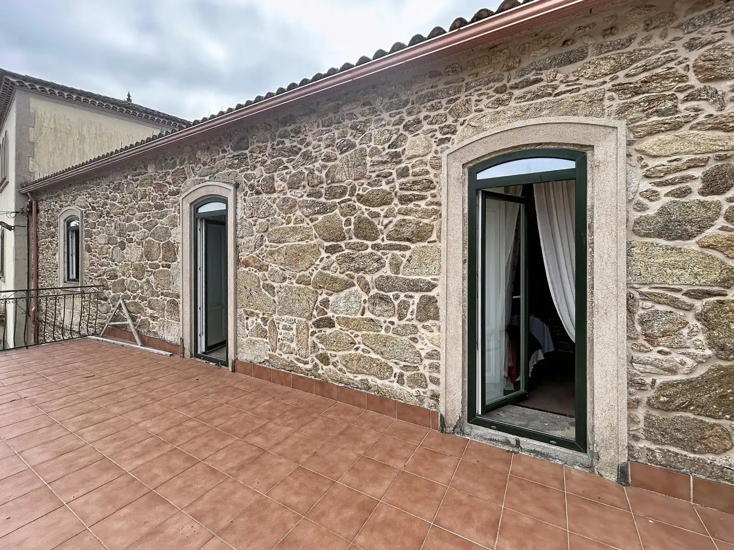 Terrace of Country homes for sale in Vedra  with Heating, Terrace and Swimming Pool