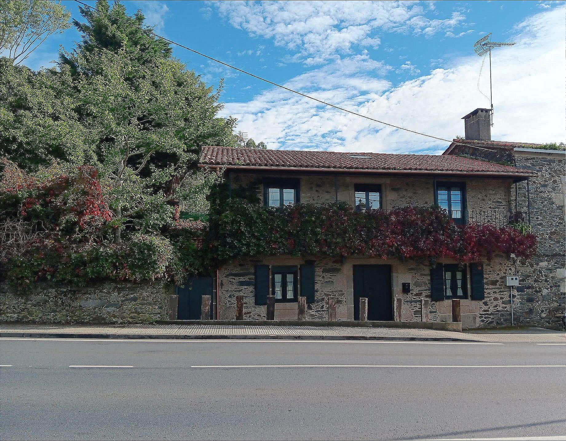 Exterior view of House or chalet for sale in Oza dos Ríos  with Heating, Private garden and Terrace