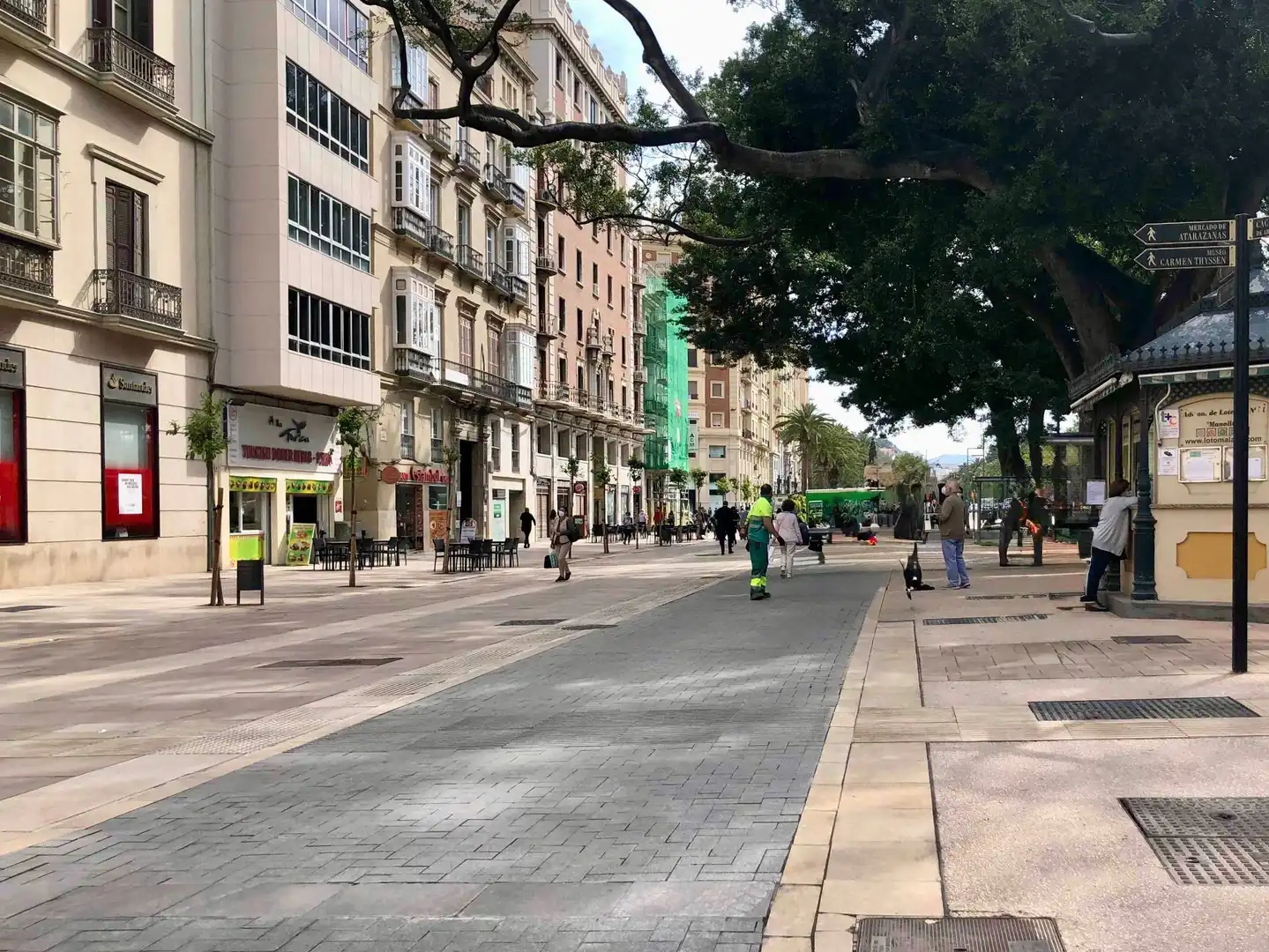 Außenansicht von Geschaftsraum zur Miete in Málaga mit Klimaanlage