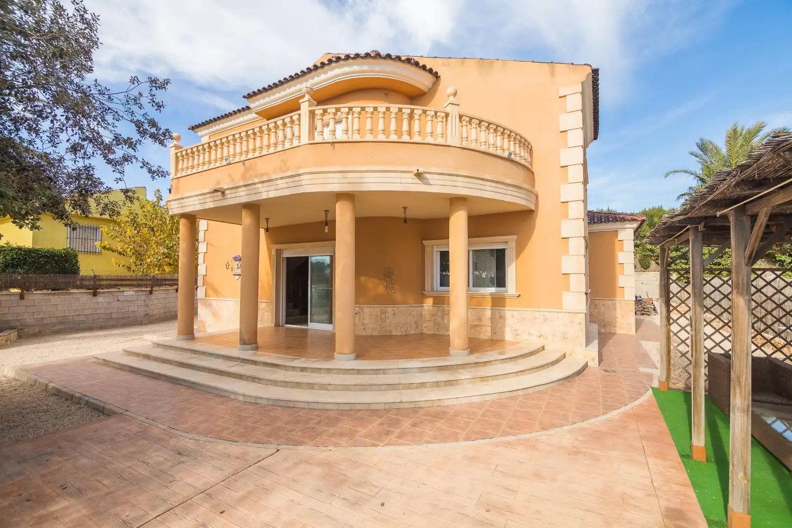 Exterior view of Houses for sale in Elche / Elx  with Air Conditioner, Heating and Private garden
