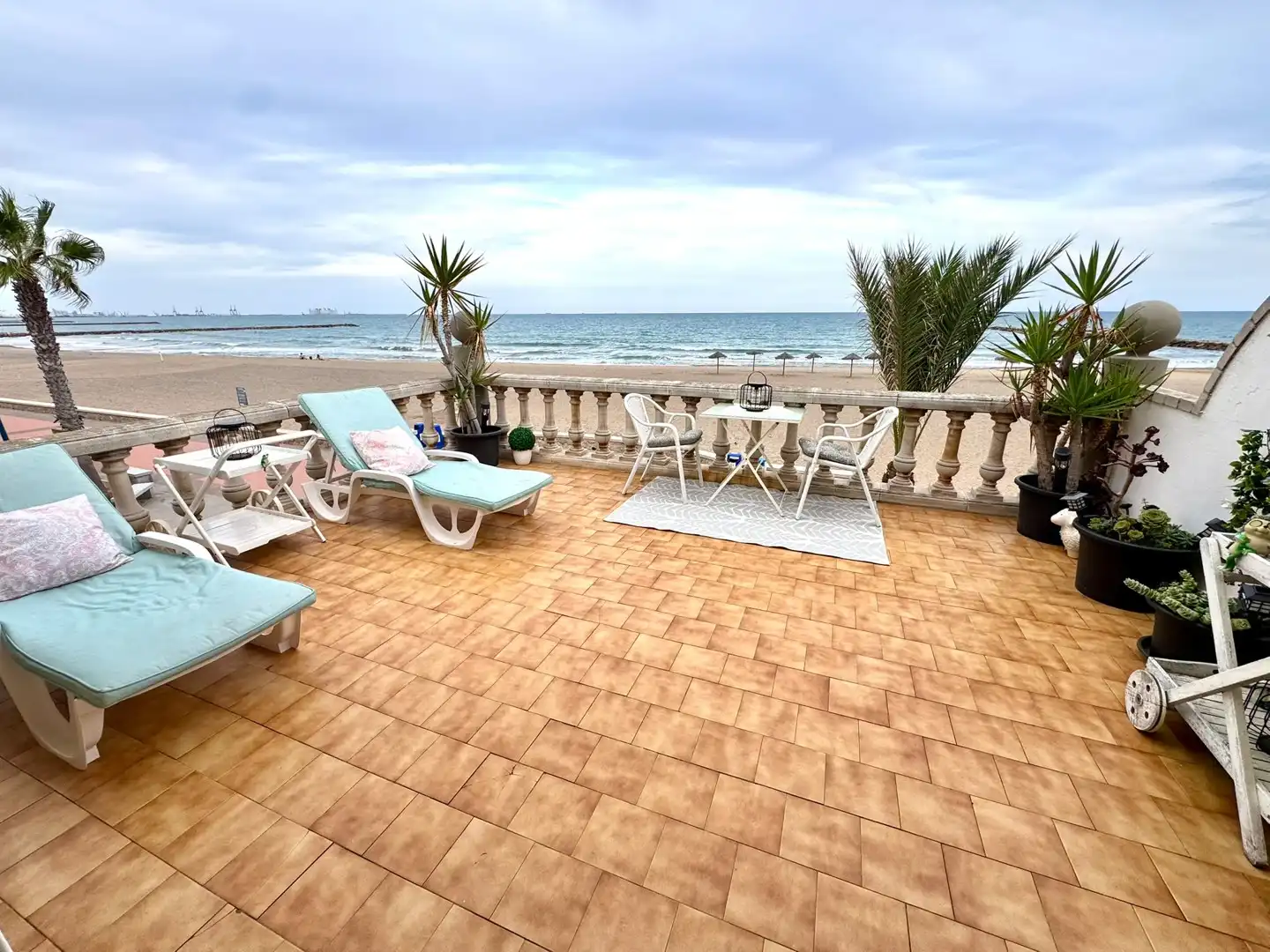 Terrace of Detached homes for sale in Playas de Puçol