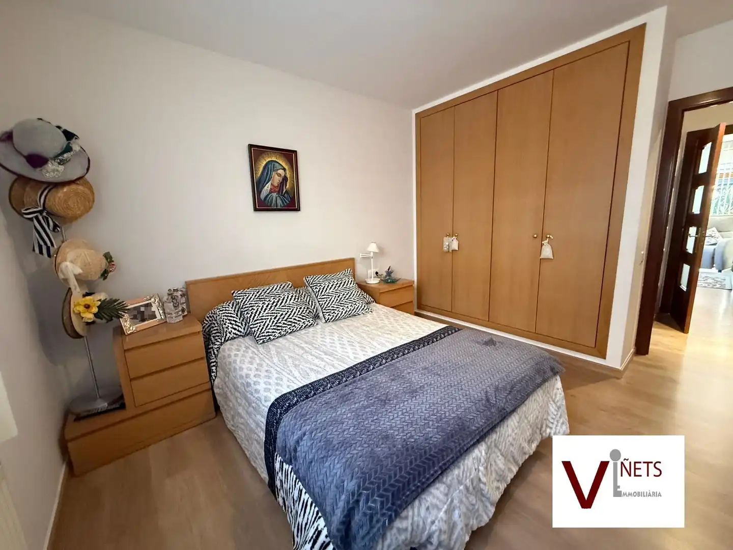 Schlafzimmer von Erdgeschoss zum Verkauf in La Garriga mit Heizung, Privatgarten und Parkett