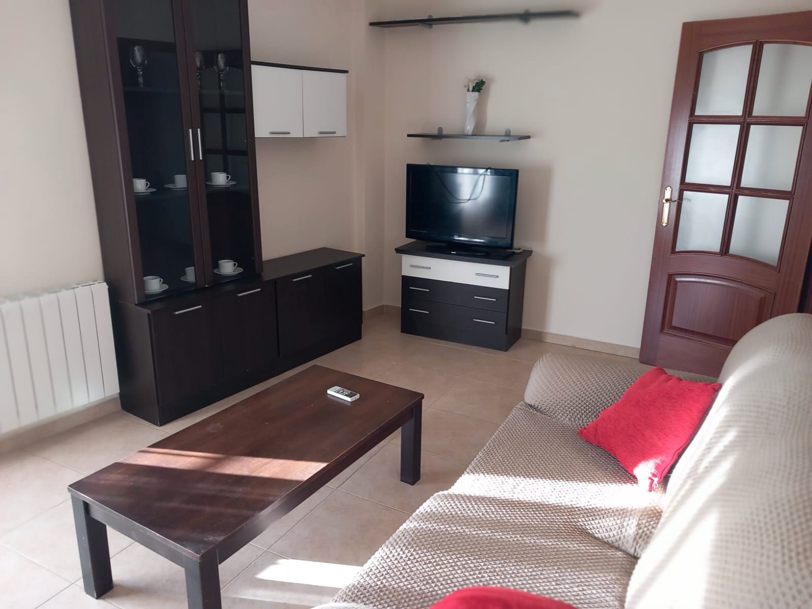 Sala d'estar de Apartament en venda en Villanueva de la Serena amb Aire condicionat, Calefacció i Moblat