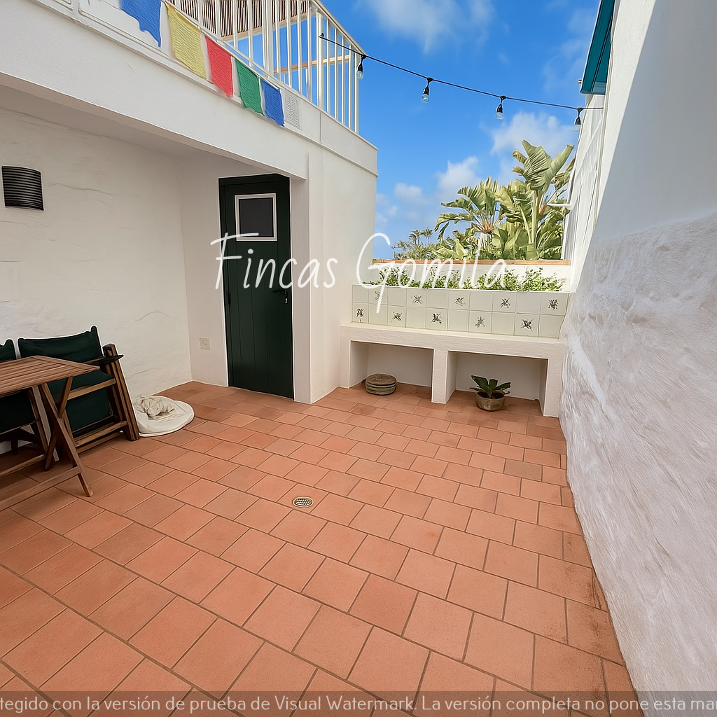 Terrace of Country house for sale in Es Migjorn Gran  with Air Conditioner, Heating and Terrace