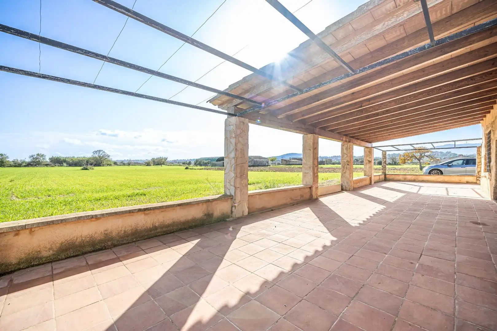 Terrassa de Finca rústica en venda en Montuïri amb Calefacció, Jardí privat i Terrassa