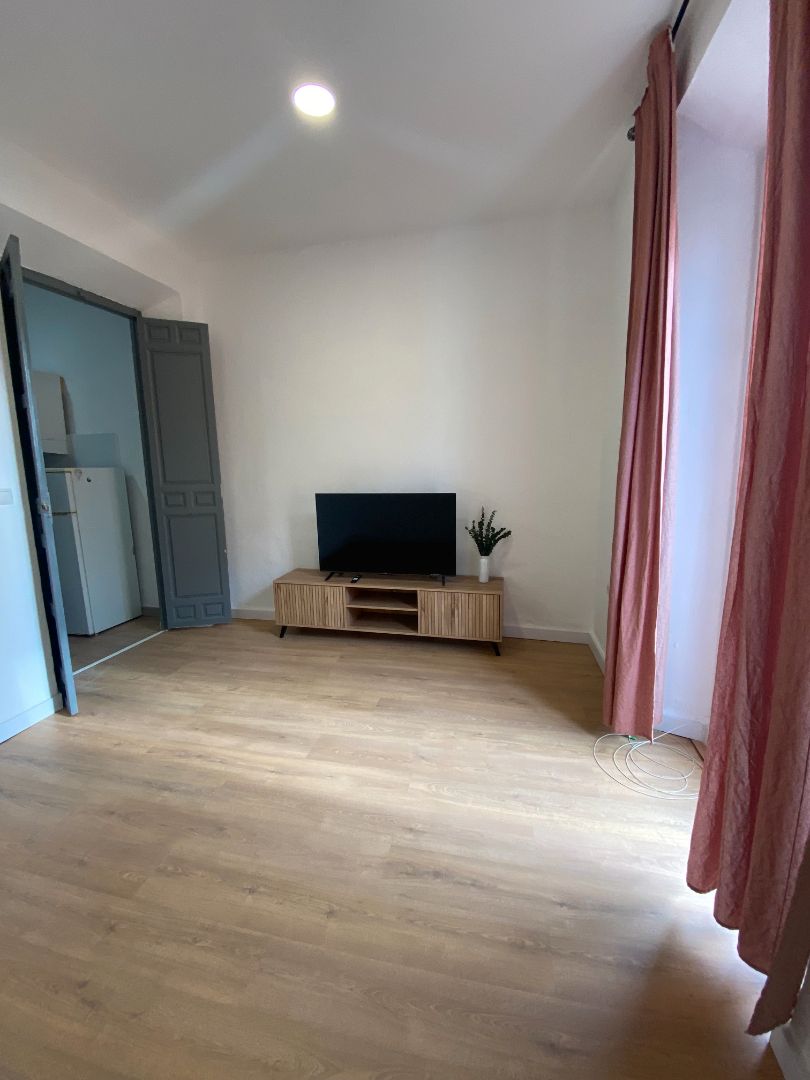 Sala de estar de Apartamento de alquiler en Málaga Capital con Aire acondicionado, Amueblado y Lavadora