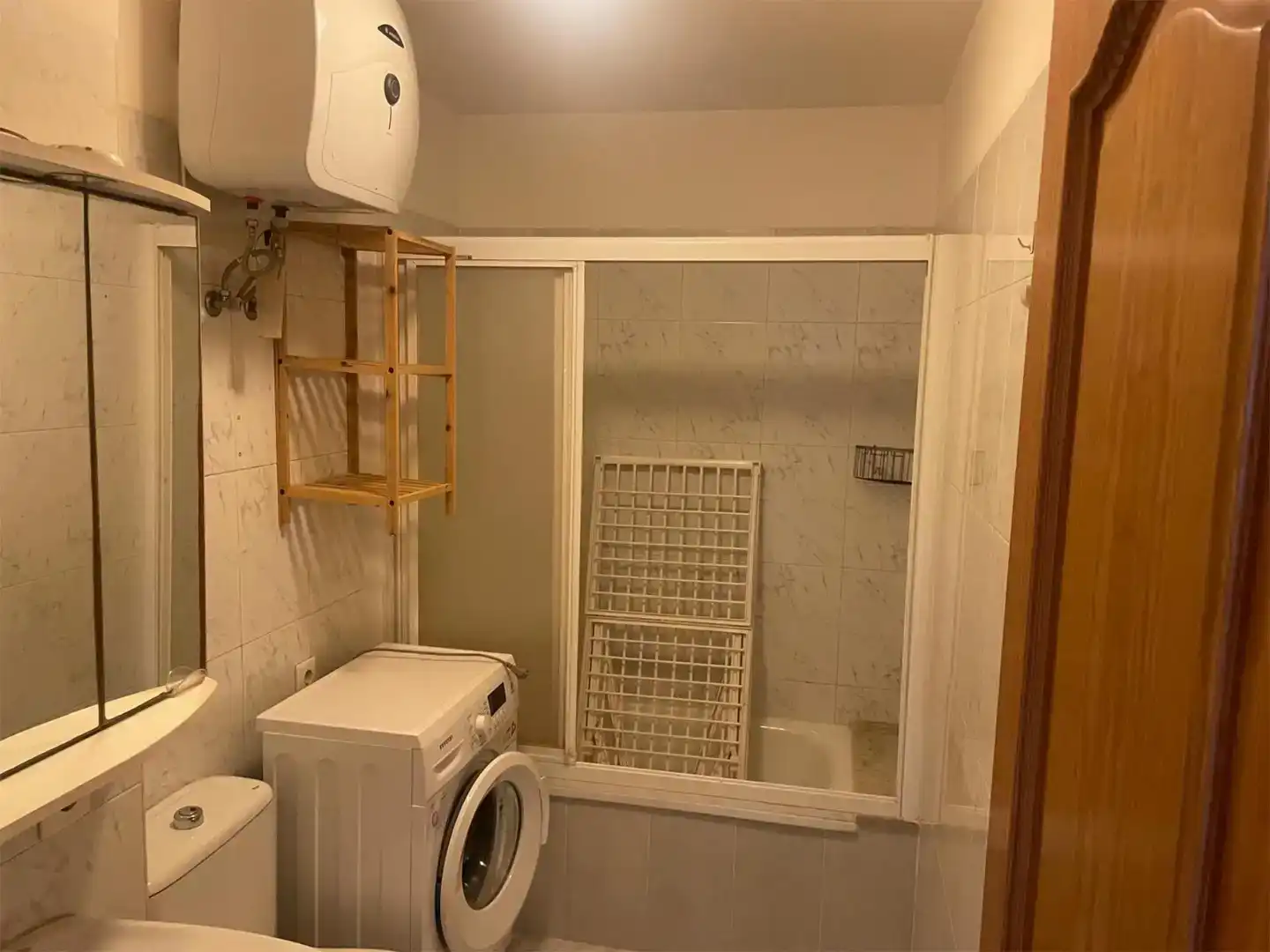 Bany de Apartament en venda en San Bartolomé de Tirajana amb Piscina, Moblat i Balcó