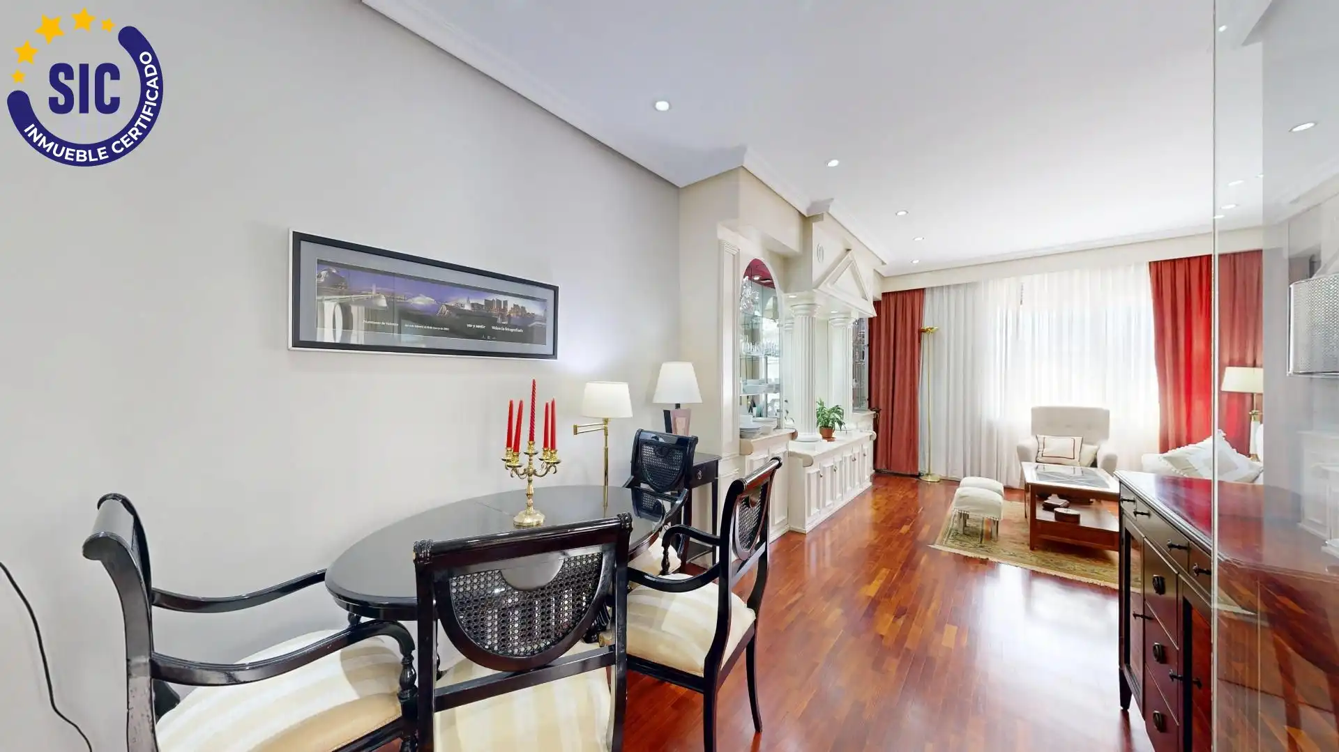 Sala de estar de Piso en venta en Valencia con Aire acondicionado, Calefacción y Parquet