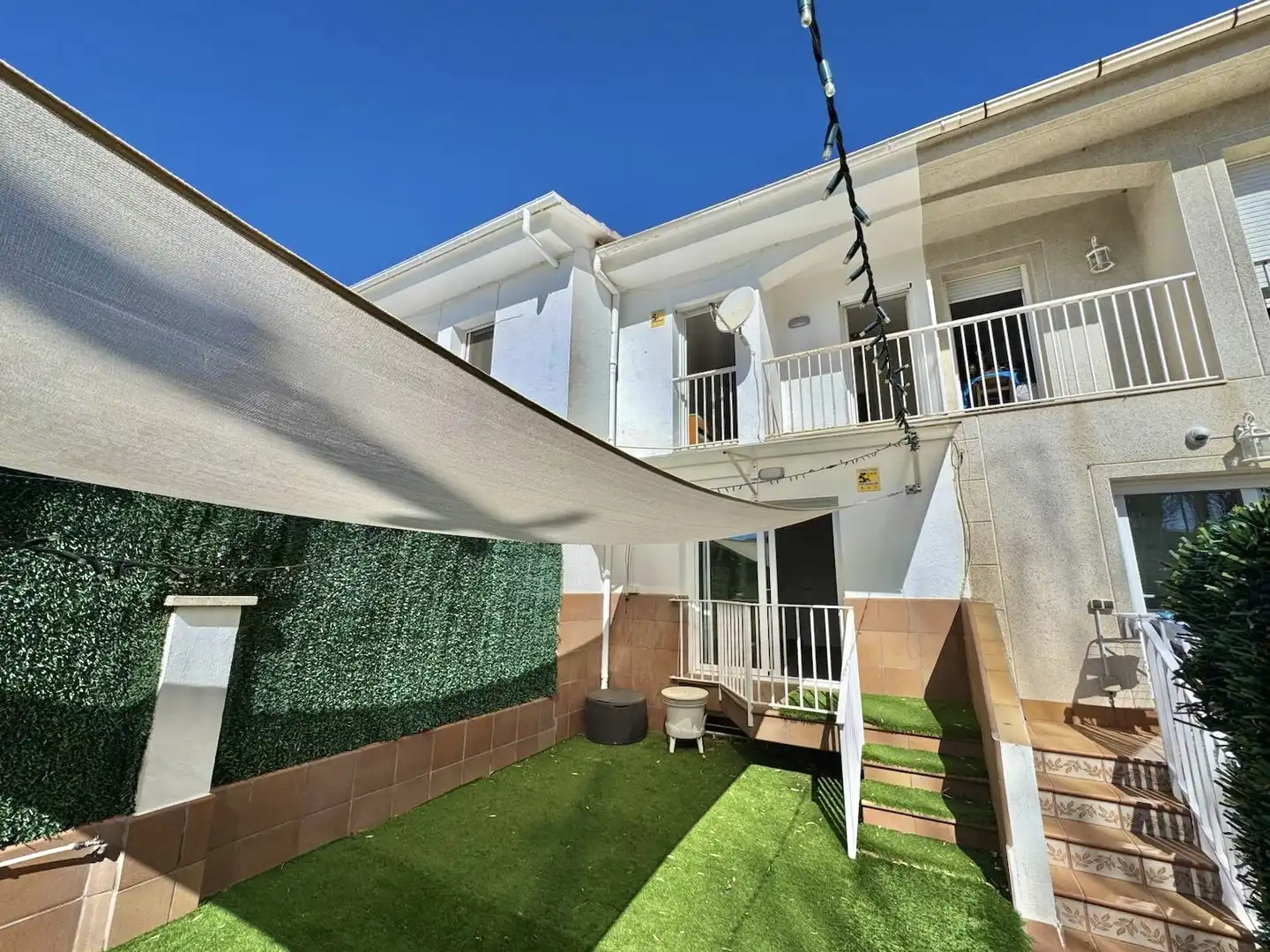 Terraza de Finca rústica en venta en Santa Susanna con Calefacción, Jardín privado y Terraza