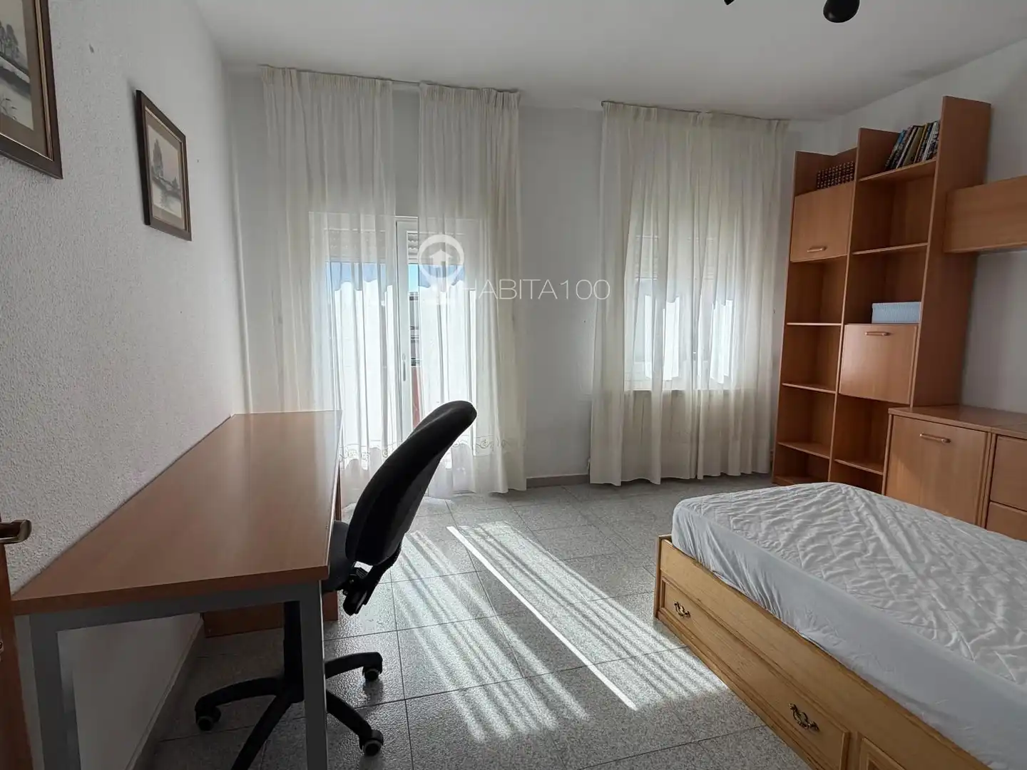 Dormitori de Pis de lloguer en Cuenca amb Calefacció i Moblat