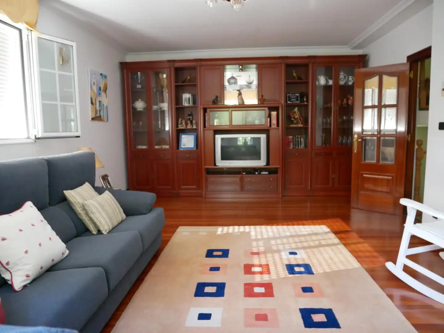 Sala de estar de Casa o chalet en venta en Arrankudiaga / Zollo con Calefacción, Jardín privado y Terraza
