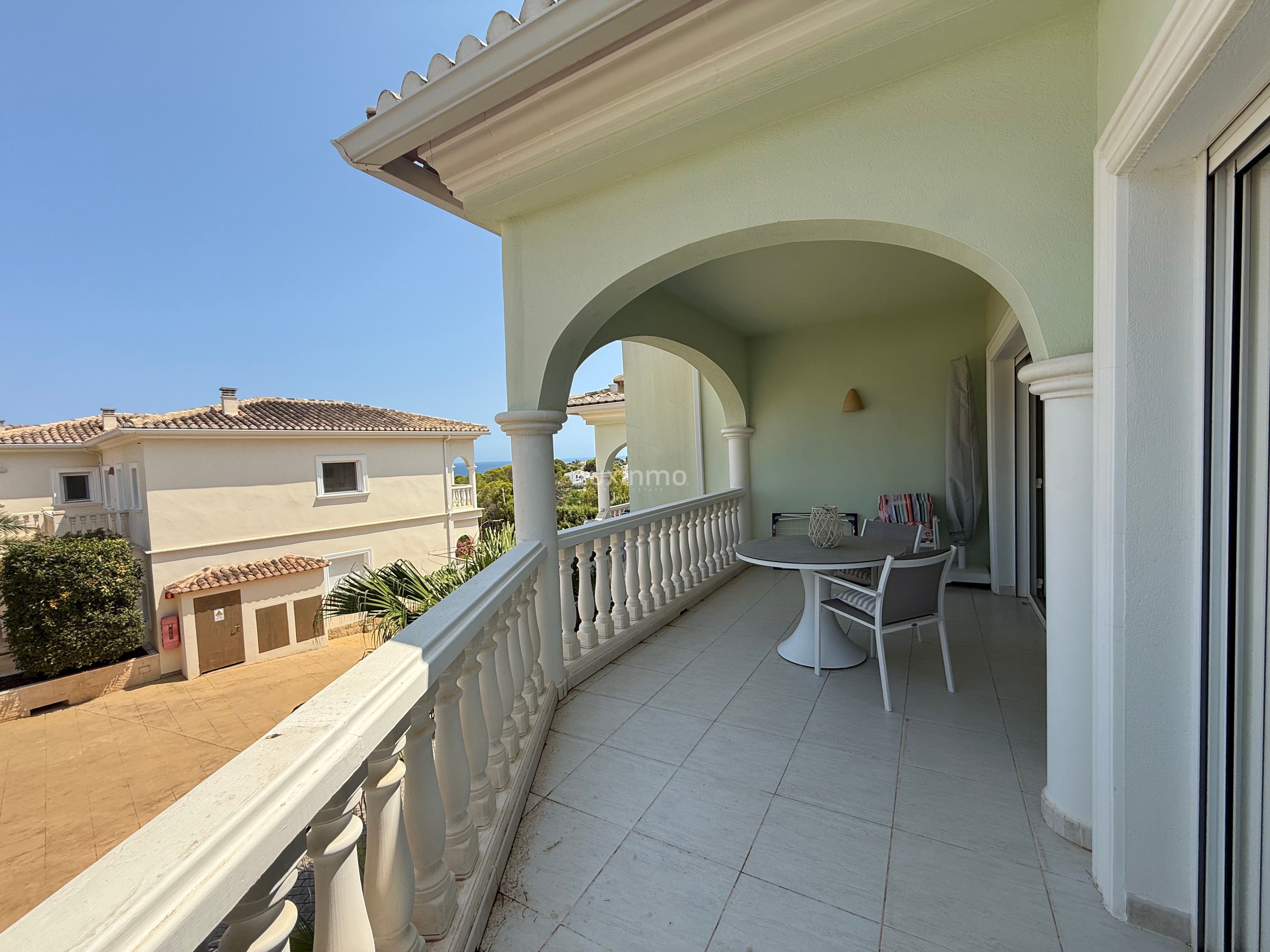 Terrace of Flat for sale in Benissa  with Air Conditioner, Balcony and Sauna