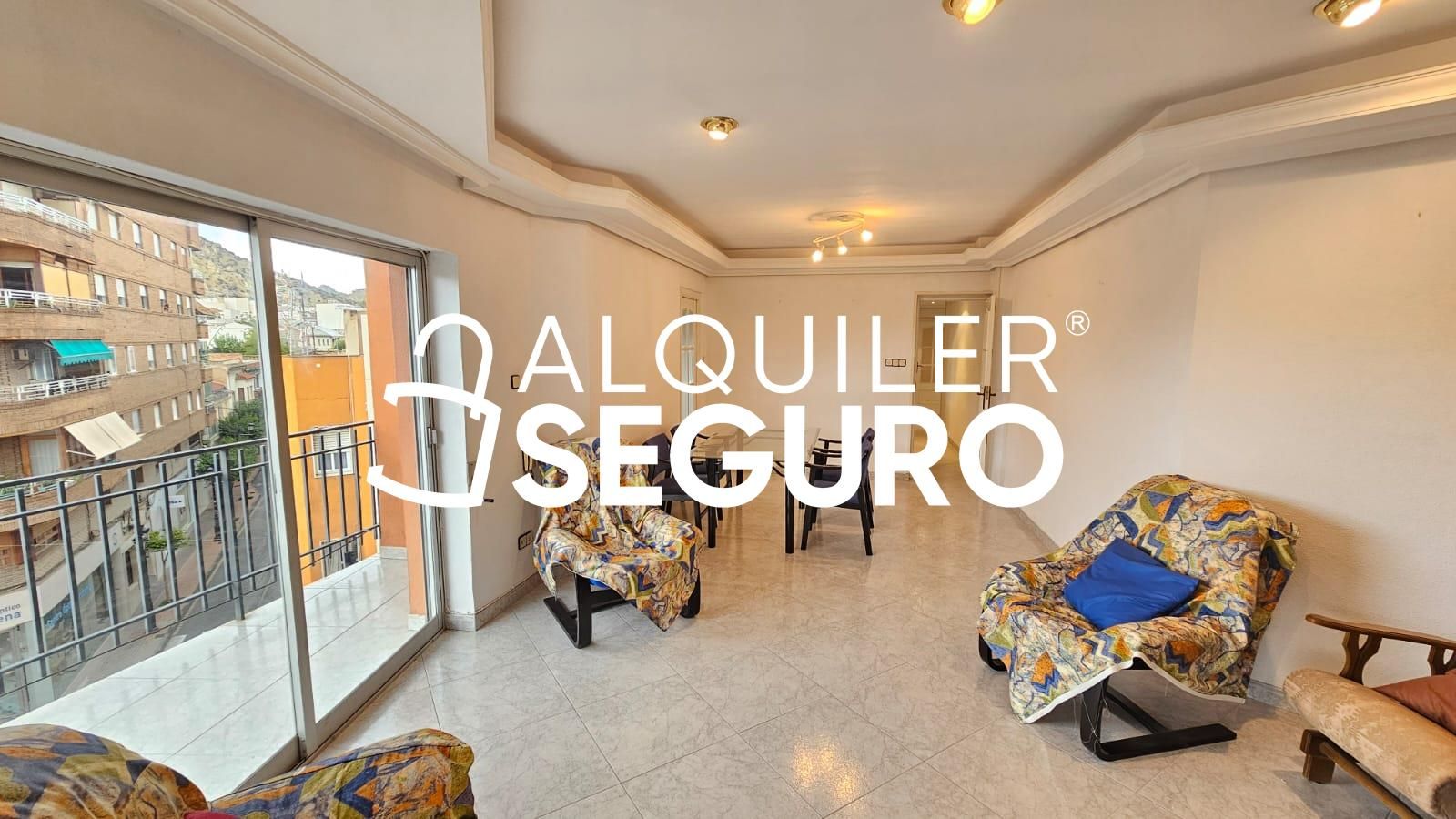 Sala de estar de Piso de alquiler en Archena con Aire acondicionado, Calefacción y Terraza