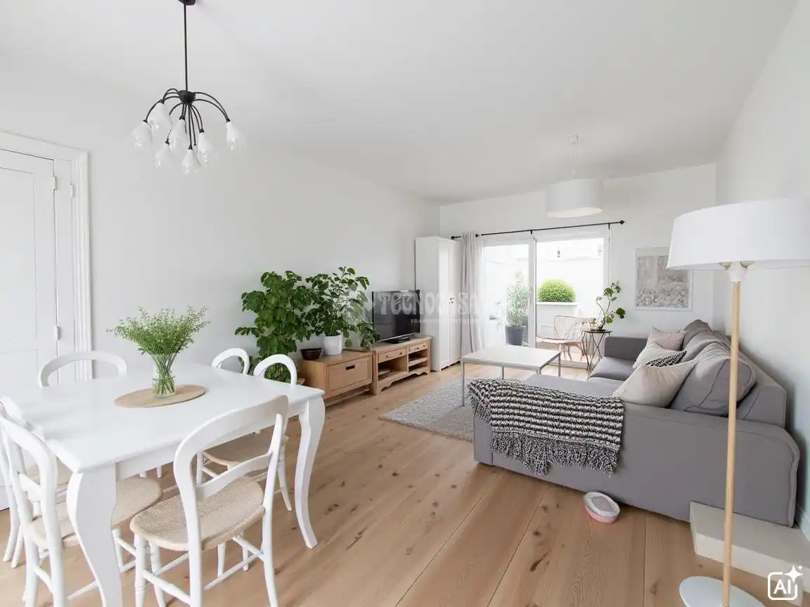 Wohnzimmer von Wohnung zum Verkauf in Las Rozas de Madrid mit Klimaanlage, Heizung und Terrasse