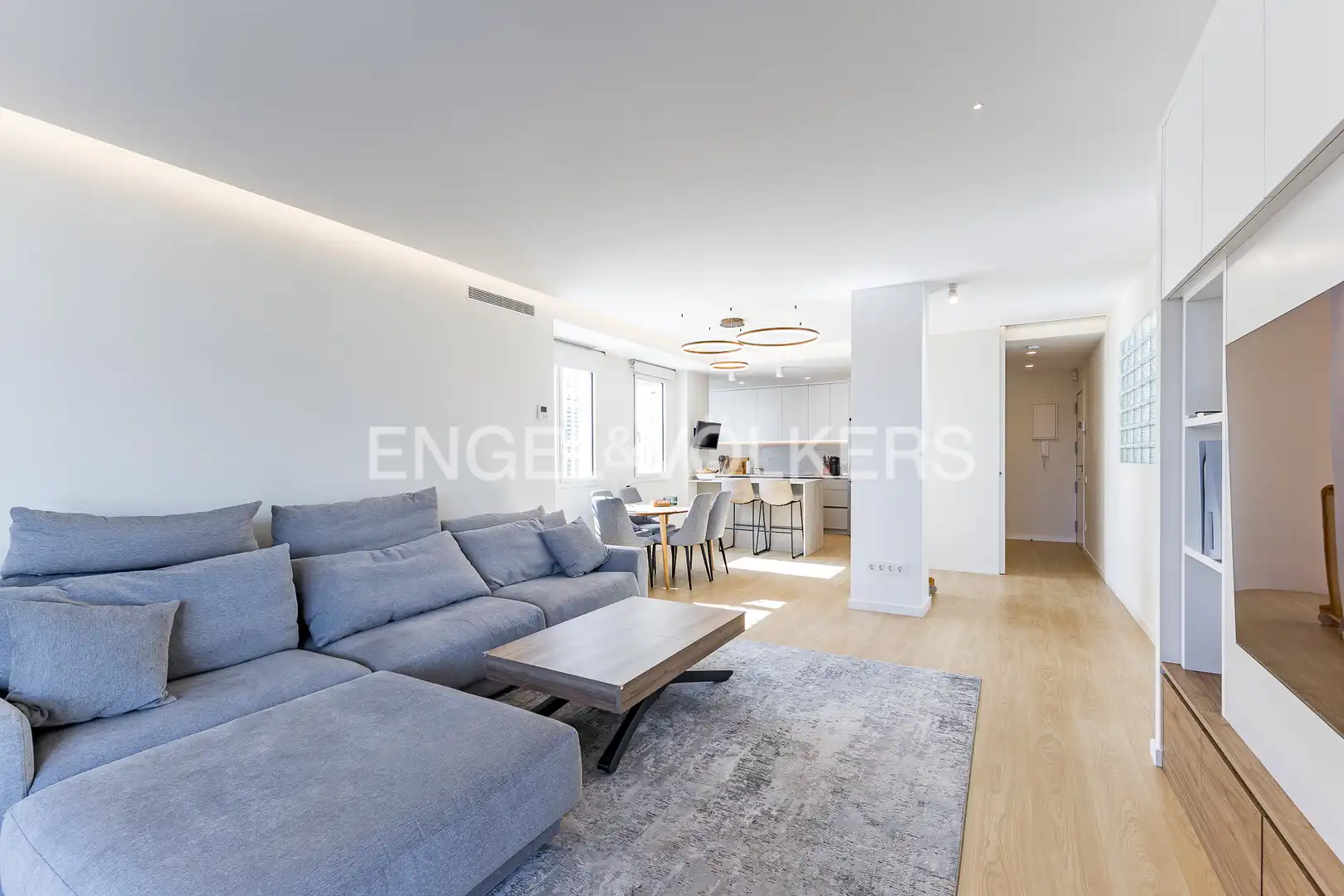 Living room of Attic for sale in Barcelona  with Air Conditioner, Heating and Private garden