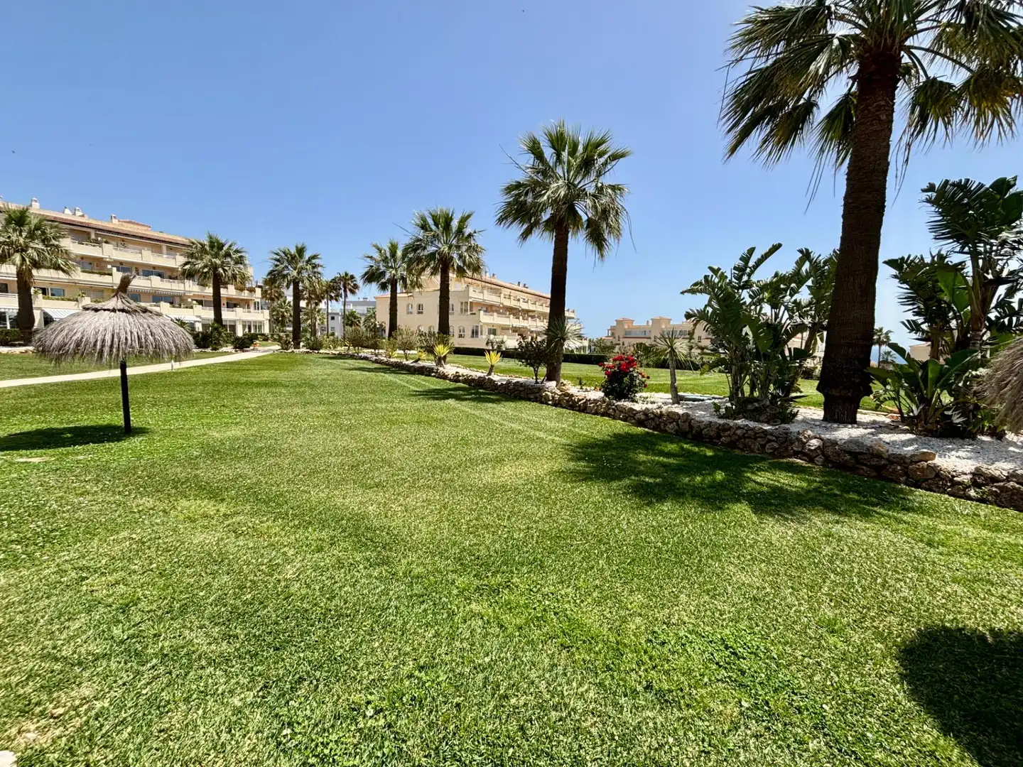Jardí de Apartament en venda en Mijas amb Aire condicionat, Calefacció i Jardí privat