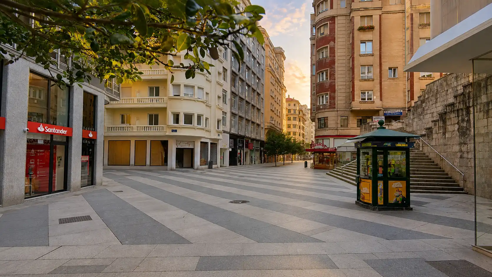Vista exterior de Piso de alquiler en Santander con Amueblado y Horno