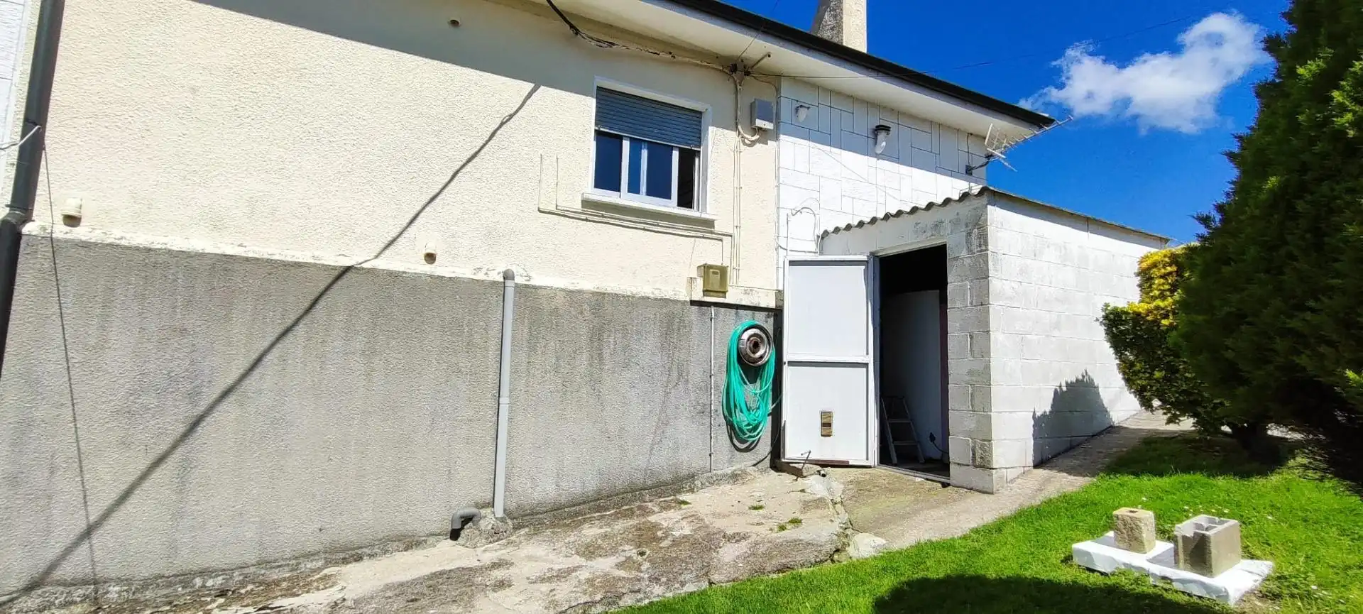 Vista exterior de Casa o xalet en venda en Polanco amb Calefacció, Jardí privat i Traster