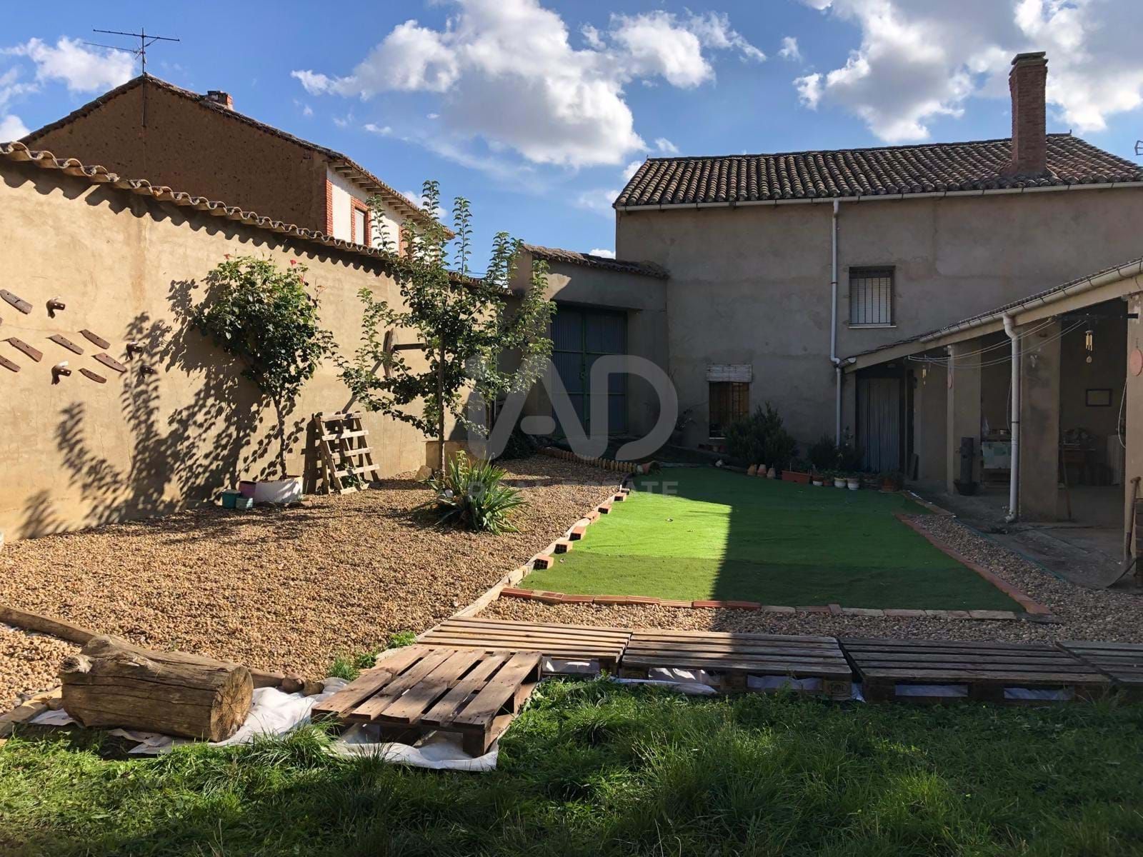 Jardín de Casa o chalet en venta en Pajares de los Oteros