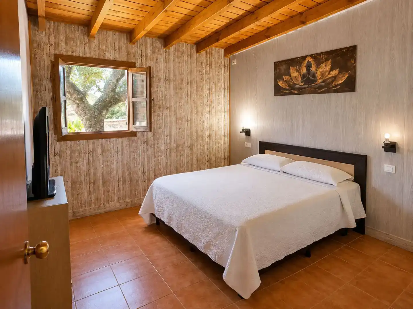 Dormitori de Casa o xalet en venda en Castilblanco de los Arroyos amb Aire condicionat i Piscina