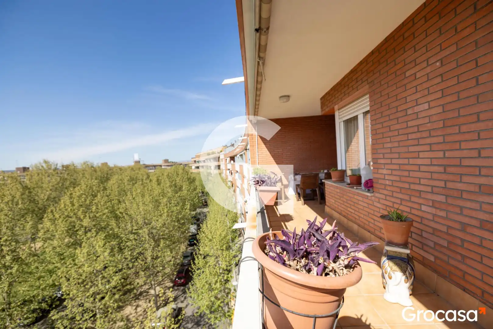 Terrasse von Maisonette zum Verkauf in  Lleida Capital mit Klimaanlage, Heizung und Terrasse