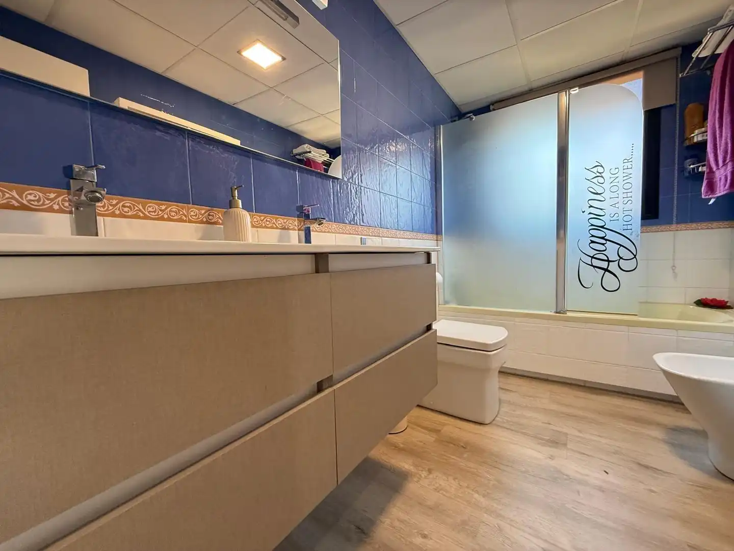 Baño de Casa adosada en venta en Molina de Segura con Aire acondicionado, Jardín privado y Piscina comunitaria
