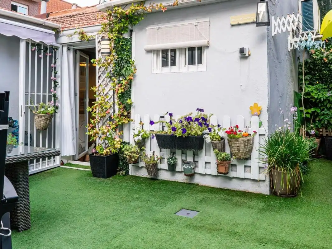 Terrassa de Casa o xalet en venda en Leganés amb Aire condicionat, Calefacció i Jardí privat