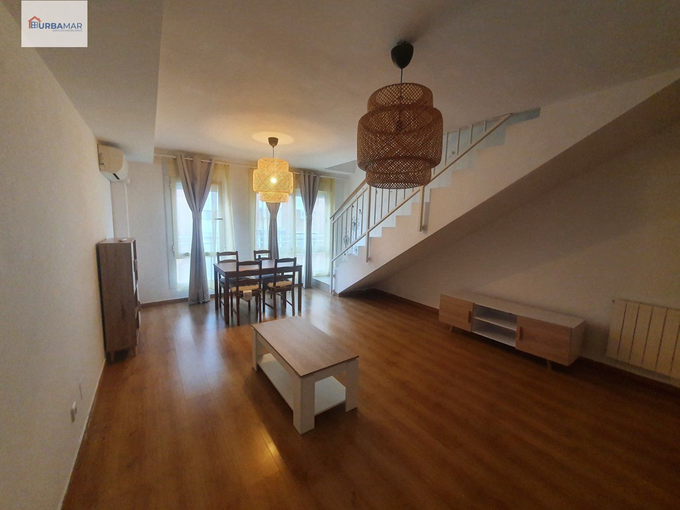 Living room of Attic to rent in Parla  with Air Conditioner, Heating and Terrace