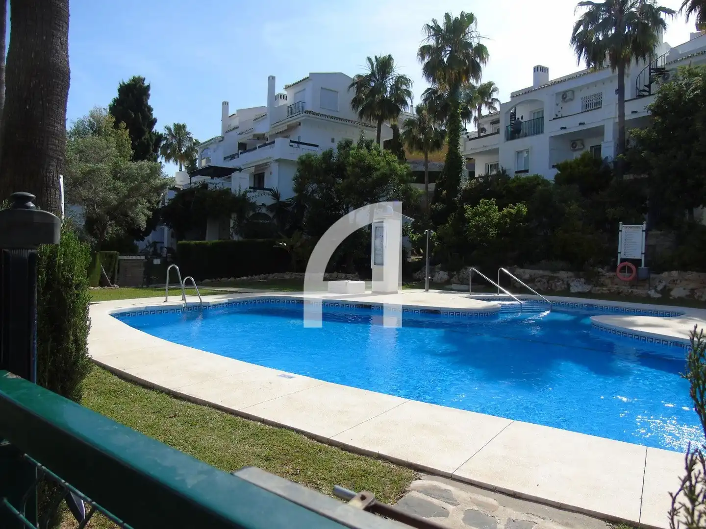 Garden of Duplexes for rent in Mijas  with Air Conditioner, Heating and Terrace