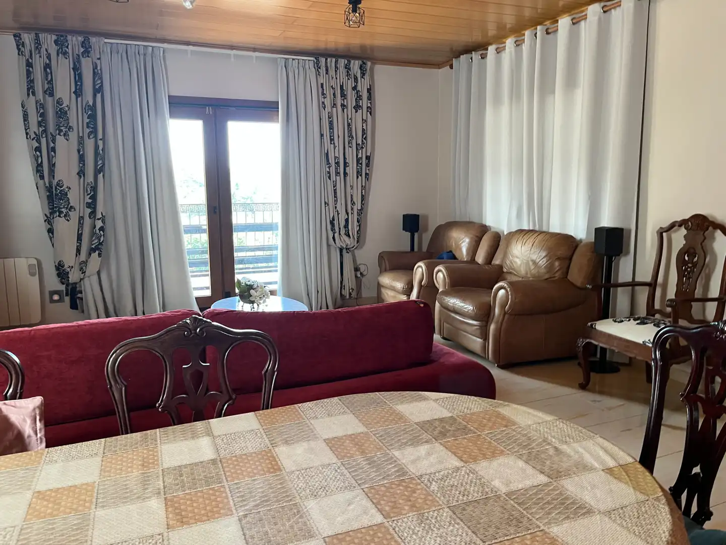 Sala d'estar de Casa o xalet en venda en Vilanova del Vallès amb Aire condicionat, Calefacció i Jardí privat