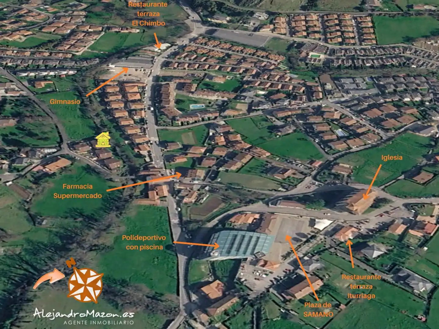 Einfamilien-Reihenhaus zum Verkauf in Castro-Urdiales mit Heizung, Privatgarten und Terrasse