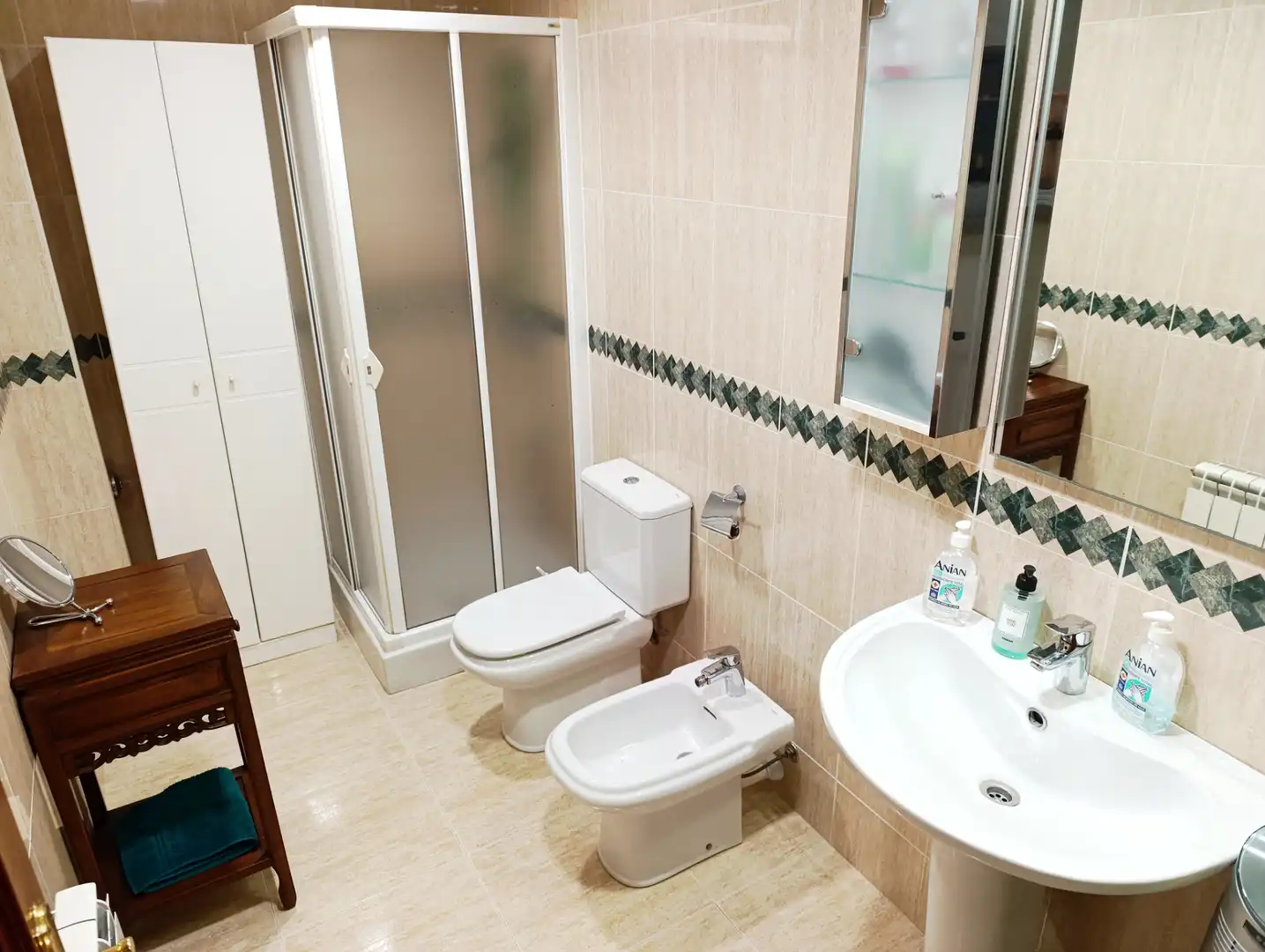 Baño de Casa o chalet en venta en Pineda de Mar con Aire acondicionado, Calefacción y Jardín privado