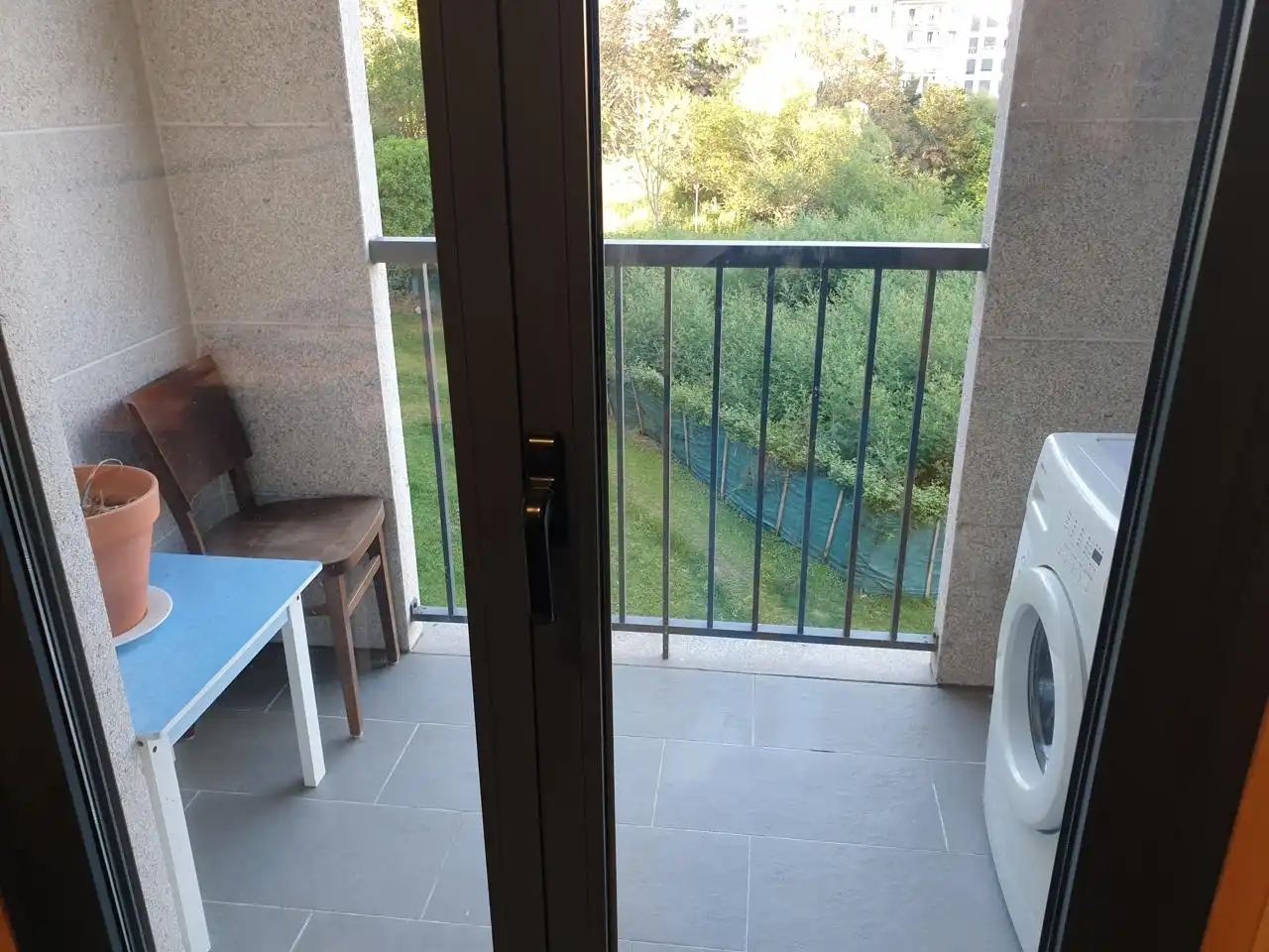 Balcony of Flat for rent in Ourense Capital   with Heating, Parquet flooring and Terrace